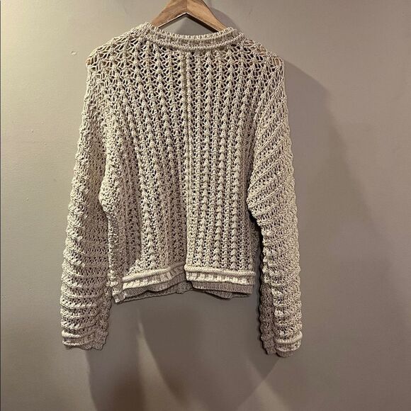 Rachel Zoe Gold Thread Cardigan - Picture 6 of 8